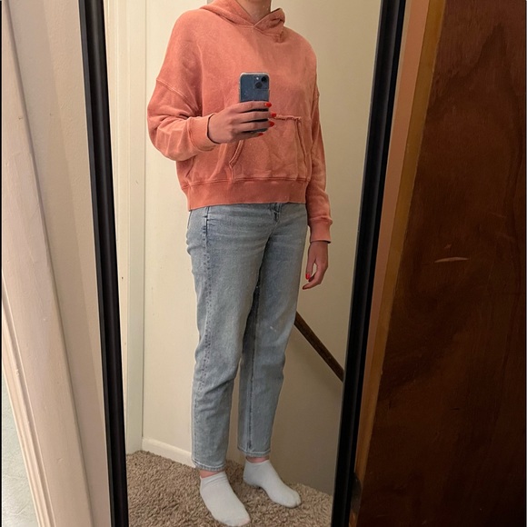 AE Textured Fleece Oversized Hoodie - Picture 10 of 13